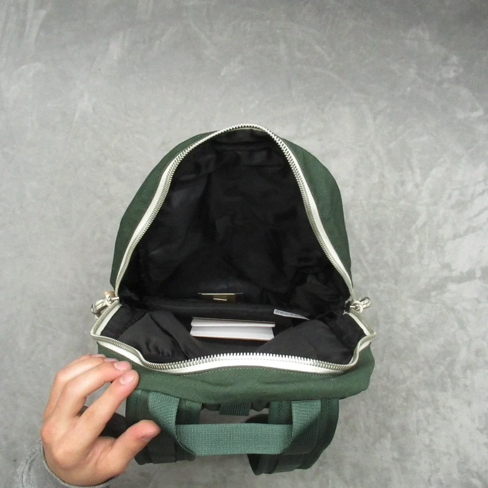 Topo Designs Backpack Unisex One Size Green Light Pack Canvas Laptop LOGO NEW‎